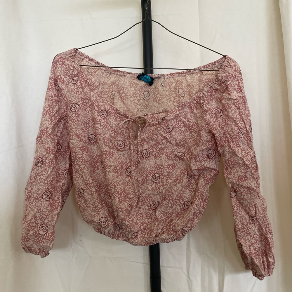 Floral Pink Women's Top